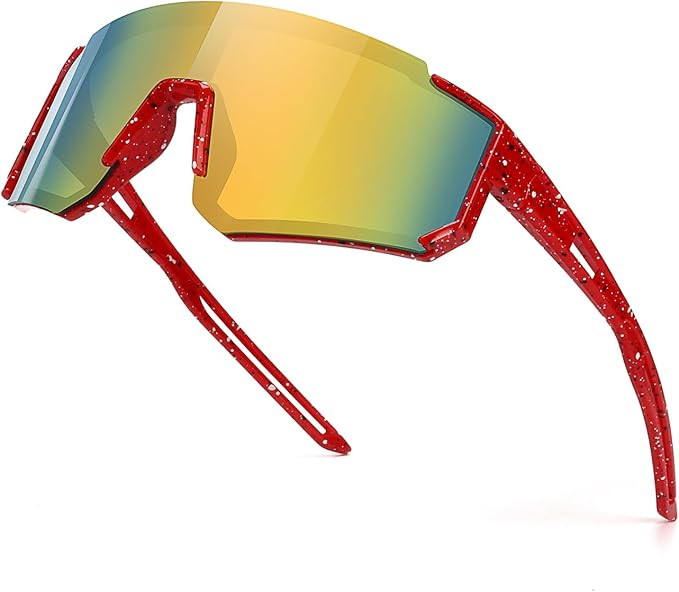 Youth Baseball Sunglasses for Boys Girls Age 6-12 Softball Cycling Sports Sunglasses for Kids Lig... | Amazon (US)