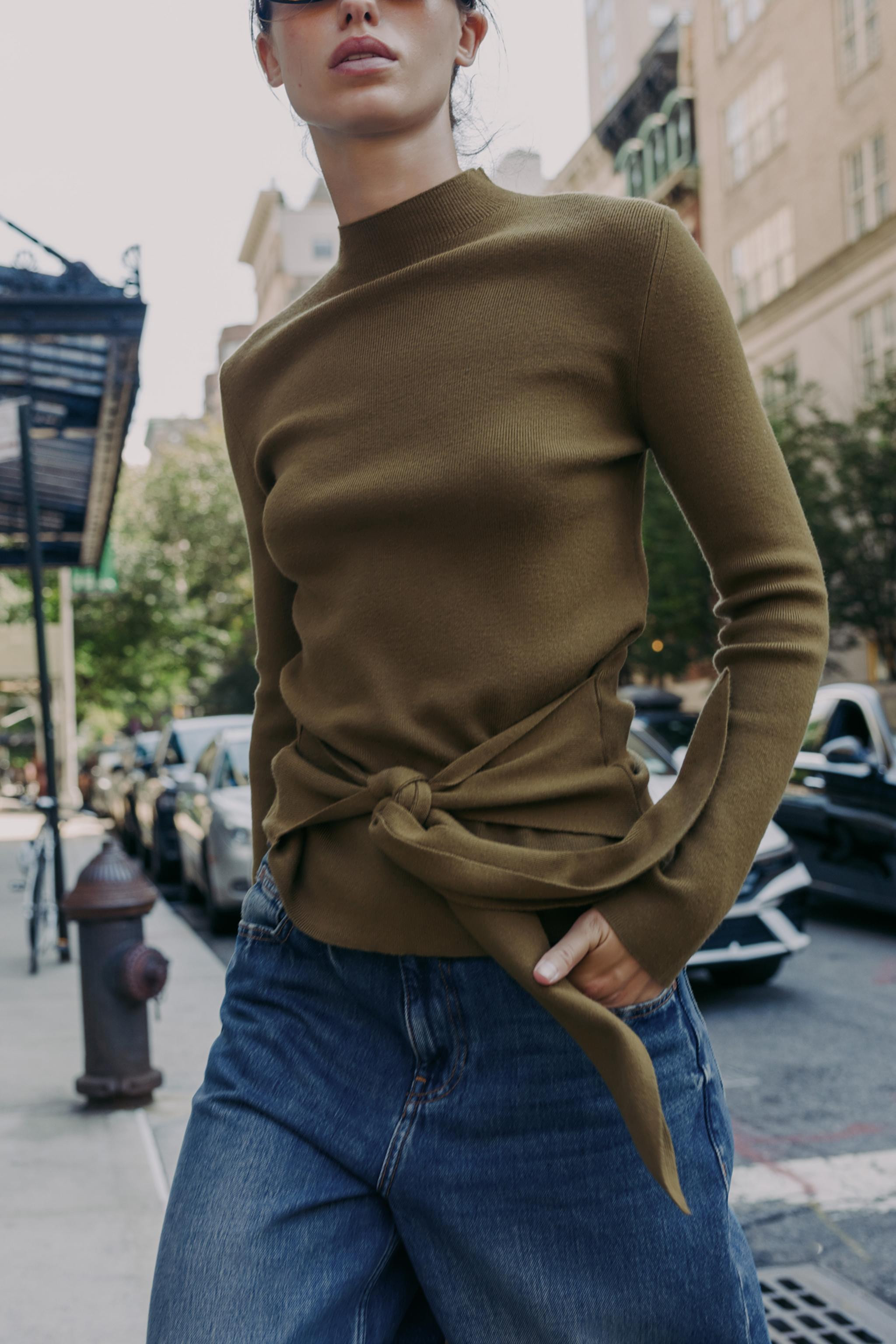 KNOT KNIT SWEATER | Zara US