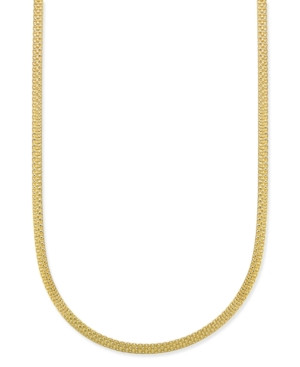 Giani Bernini Bismark Chain 18" Necklace in 18k Gold-Plate Over Sterling Silver, Created for Macy's | Macys (US)