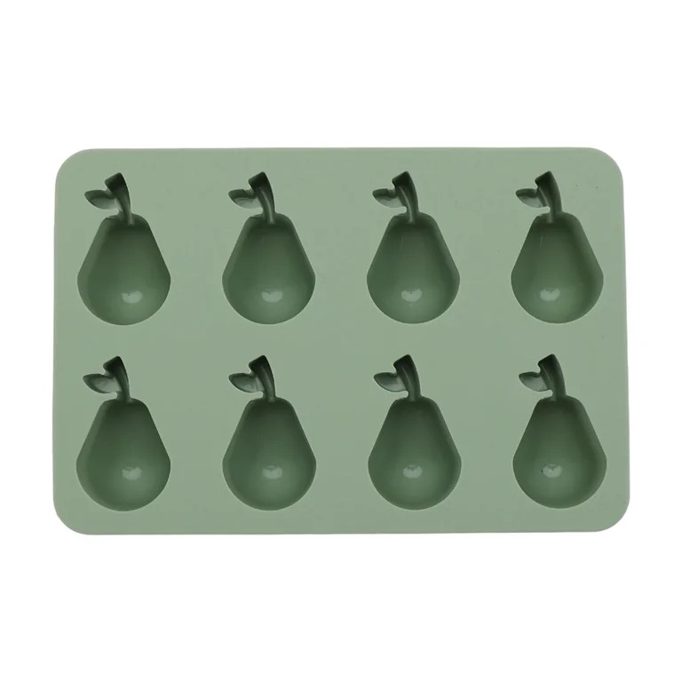 Better Homes and Gardens Green Pear Silicone Ice Cube Mold | Walmart (US)