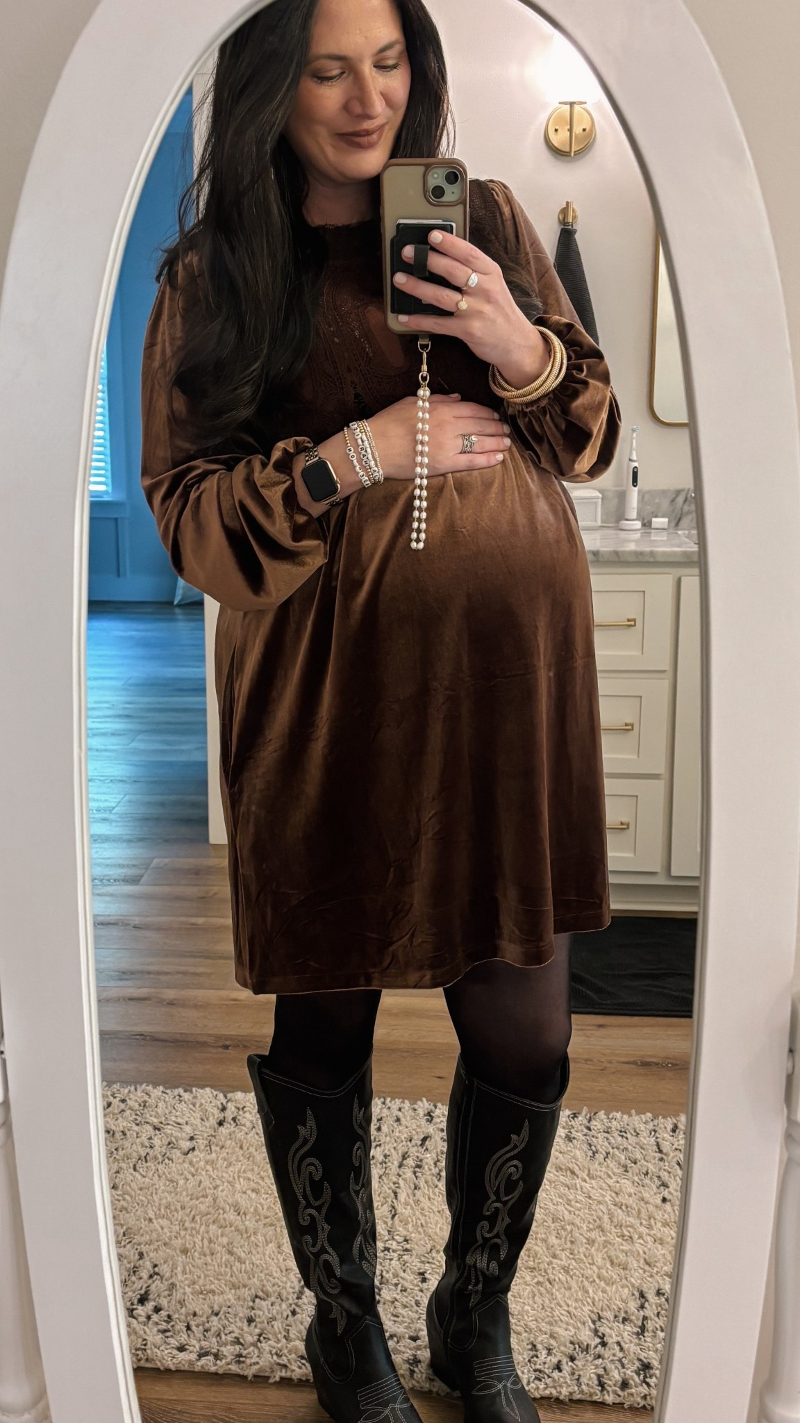 Brown velvet 