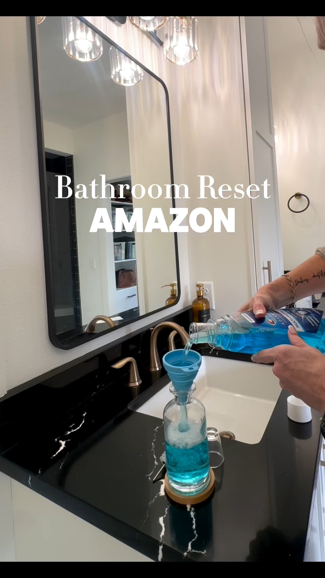 Bathroom reset with beautiful refills in canisters and containers that truly uplift your environment. 

#LTKFamily #LTKHome