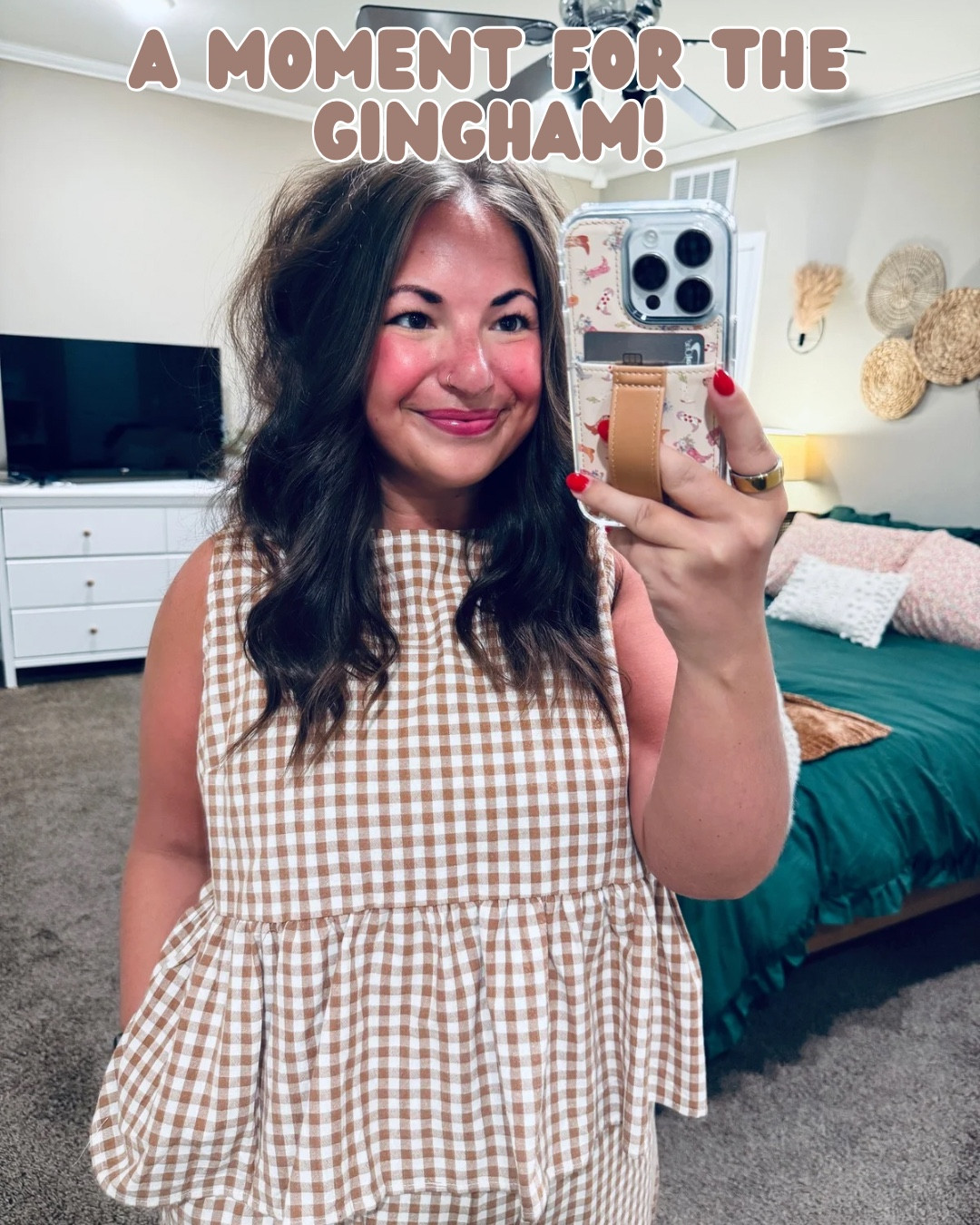 Gingham is having a moment & I’m fully here for it! 👏🏻 From dresses to sets to easy everyday pieces… this print just works every single time! Cute, classic, & perfect for spring & summer! 🤎

#LTKootd #LTKWorkwear #LTKMidsize