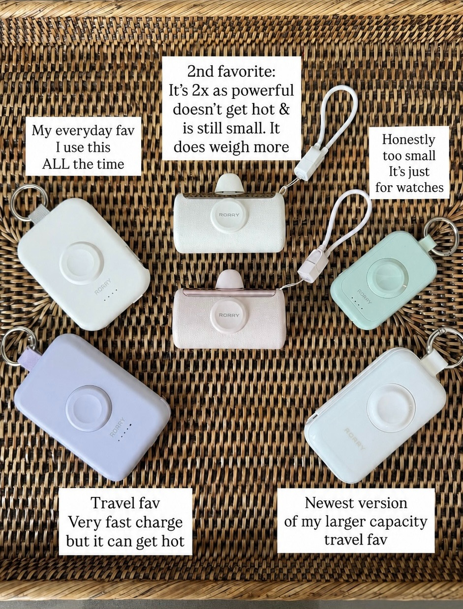 An HONEST Amazon review!

So many options with the Rorry chargers. Make sure to get the one that suits your needs best!

#amazon #portablecharger #momlife #travelhack

#LTKTravel #LTKActive #LTKmomlife