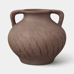 Fall Large Rustic Ceramic Handled Vase Tally - Threshold\u2122 | Target