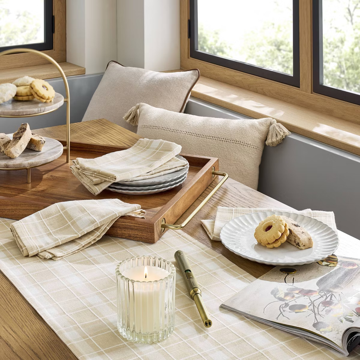 Ribbed Brass Battery Rechargeable Stick Lighter - Hearth & Hand™ with Magnolia | Target