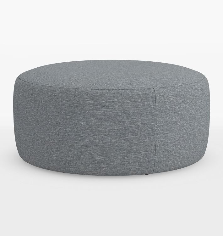 Britton 36" Round Ottoman | Rejuvenation