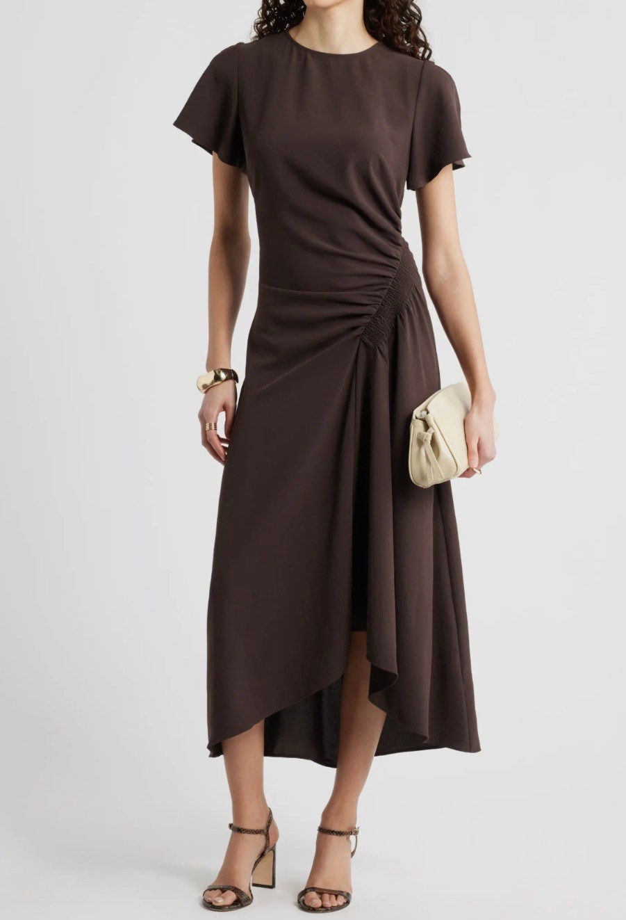 Spring dress
Dress
Brown dress 