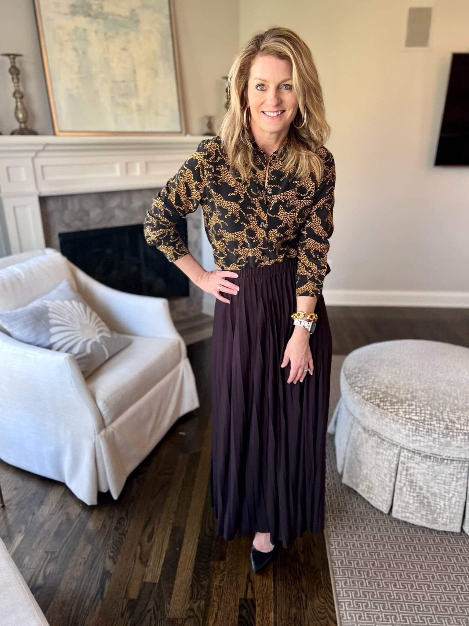 Another fun way to style a long skirt for the office!

#LTKworkwear #LTKstyletip #LTKSeasonal