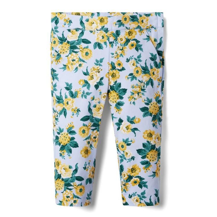 Floral Sateen Pant | Janie and Jack