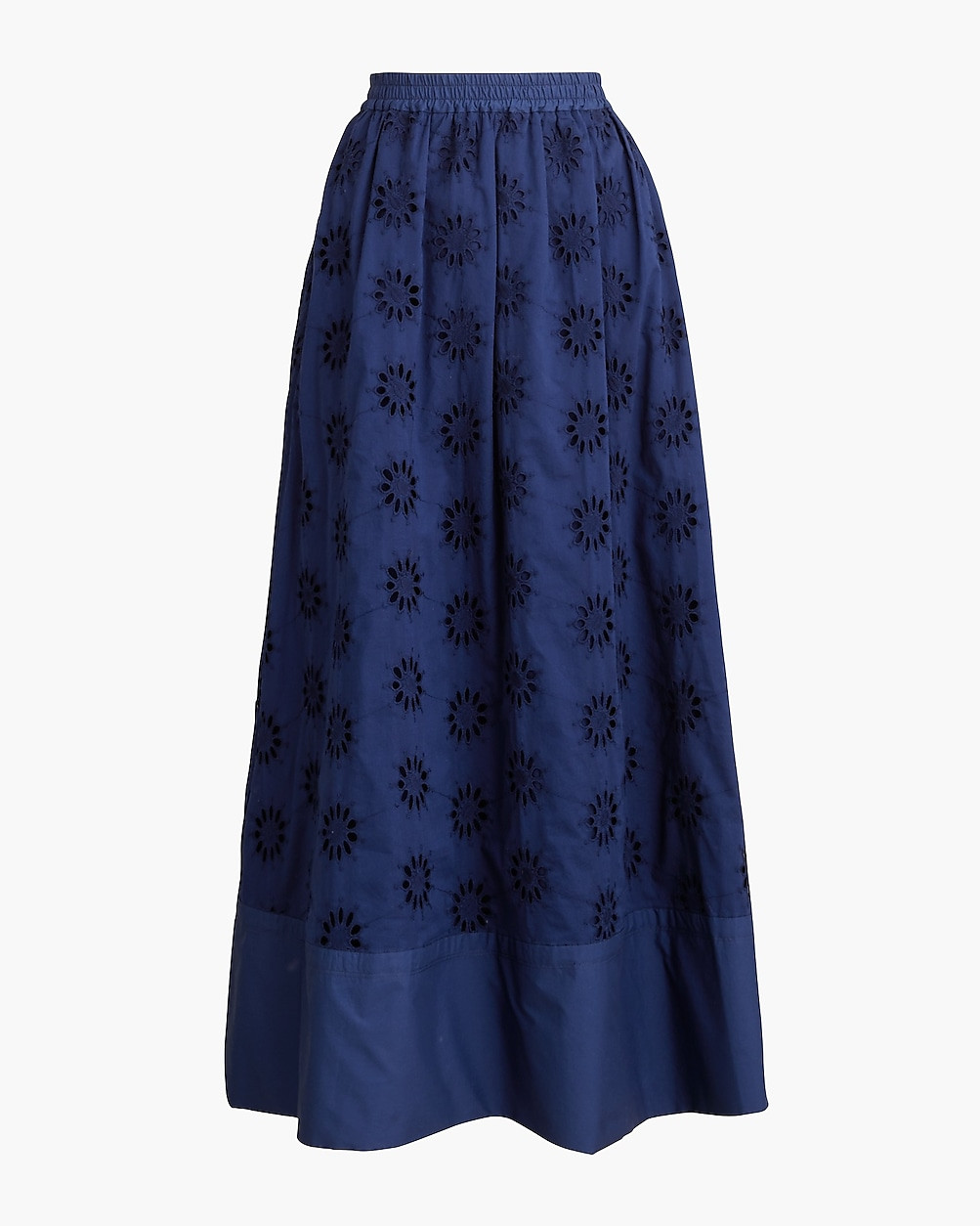 Eyelet midi skirt | J.Crew Factory