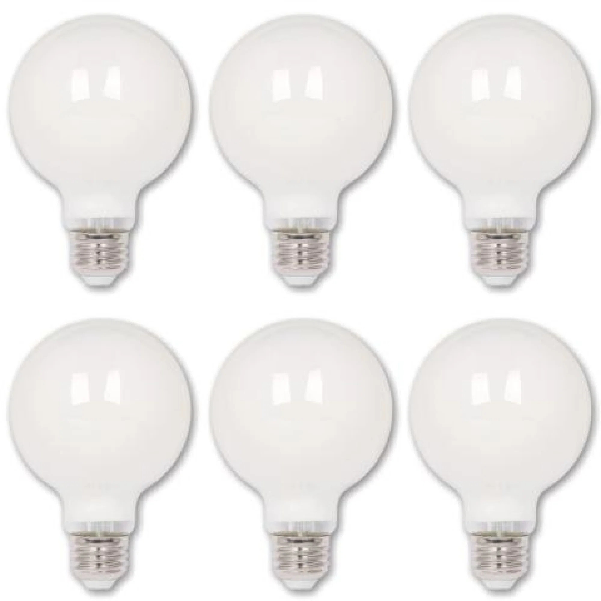 Westinghouse Lighting 5.5 Watt (40 Watt Equivalent), G25 LED Dimmable Light Bulb, Warm White (270... | Wayfair North America