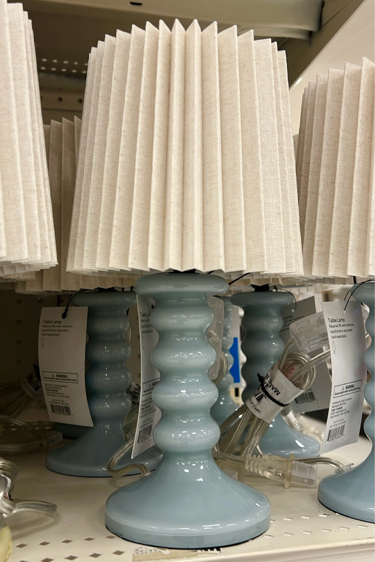 Spotted the cutest $10 mini lamps at Target! 😍 

They come in pink, blue, green, & white! 

#LTKFindsUnder50 #LTKHome #LTKWatchNow