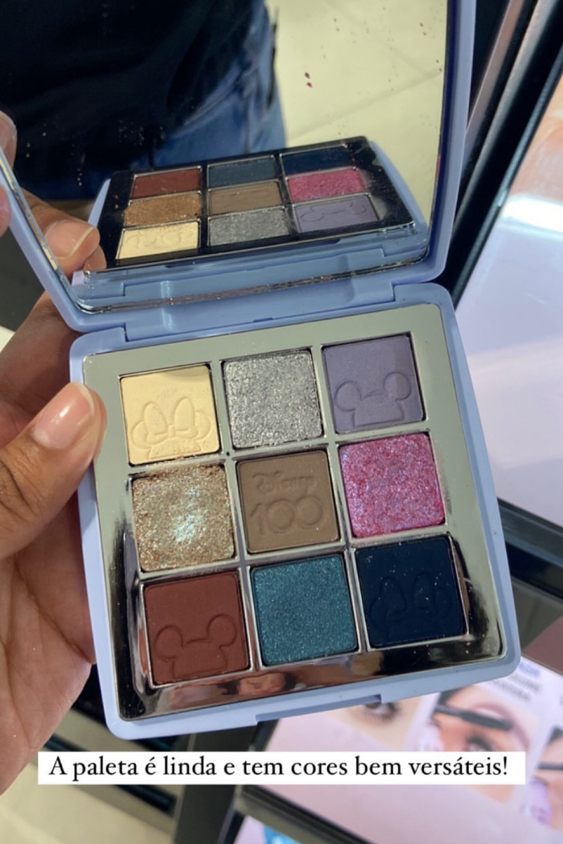 Essa é a paleta de sombras da linha Bruna Tavares em coleção especial com a Disney! As cores são pigmentadas e versáteis podendo serem usadas em diversas ocasiões 🩵 

#LTKbeauty #LTKbrasil