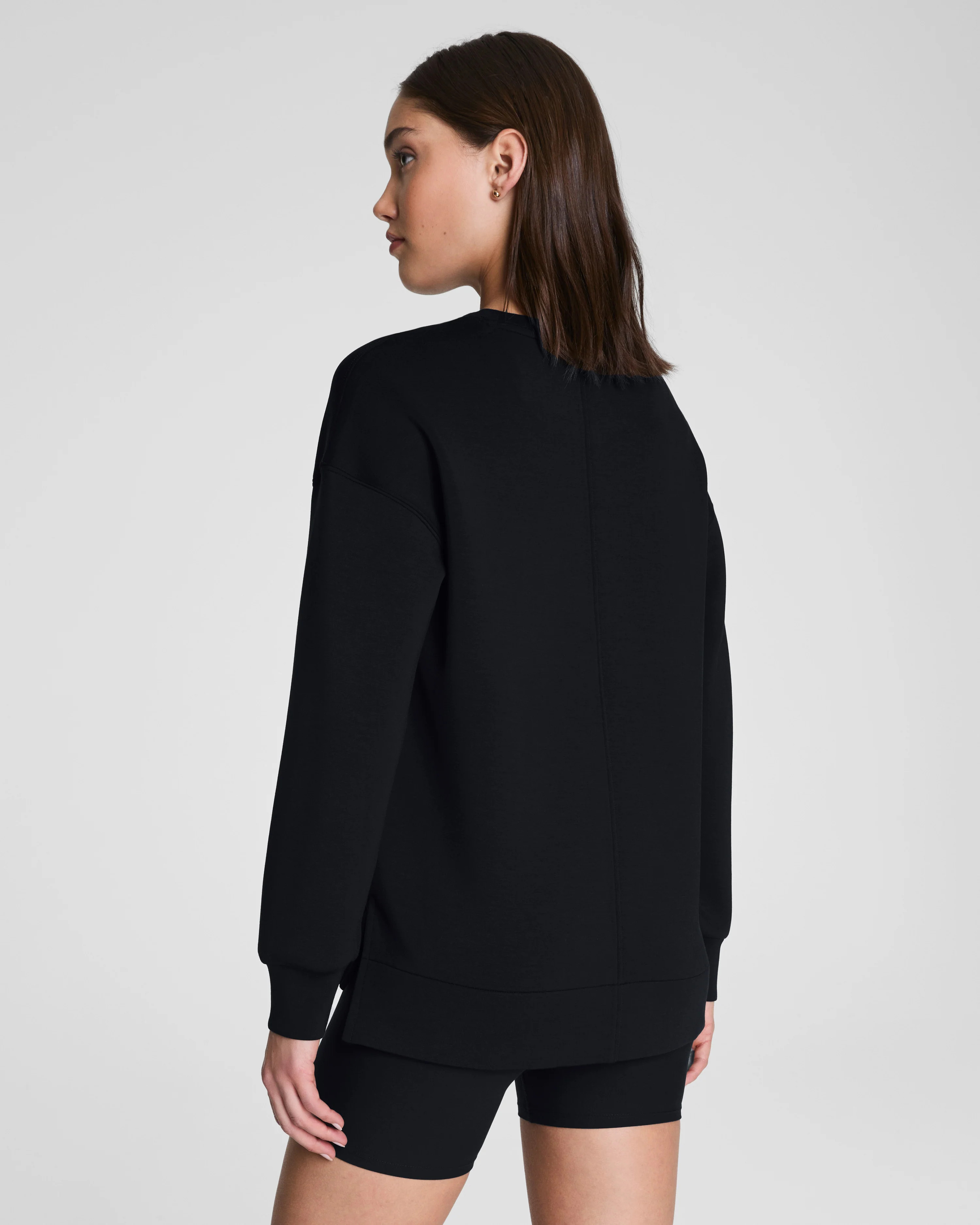 AirEssentials Crewneck Tunic with Booty Coverage | SPANX | Spanx