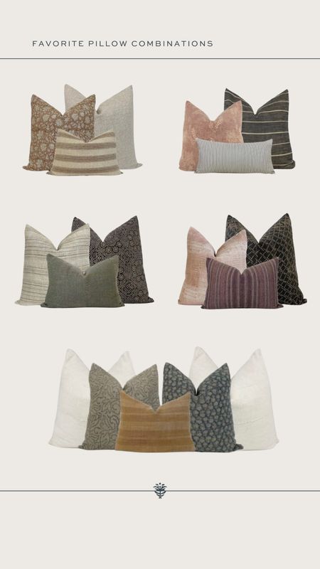 Favorite pillow combinations

#LTKhome