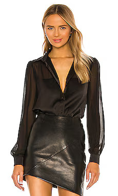 Camila Coelho Ida Top in Black from Revolve.com | Revolve Clothing (Global)