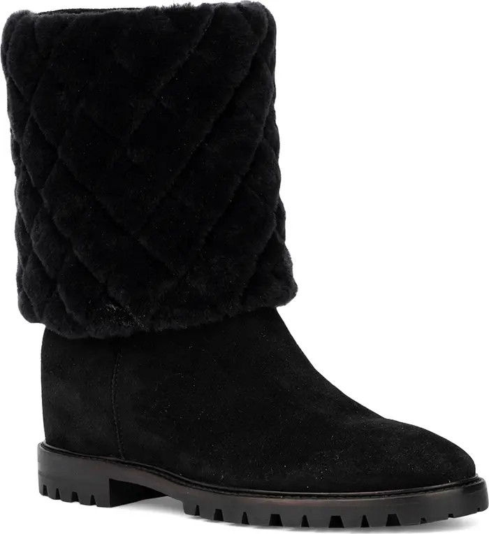Casandra Genuine Shearling Winter Boot (Women) | Nordstrom Rack