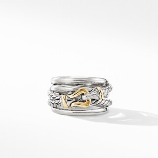 Buckle Ring with 18K Yellow Gold | David Yurman