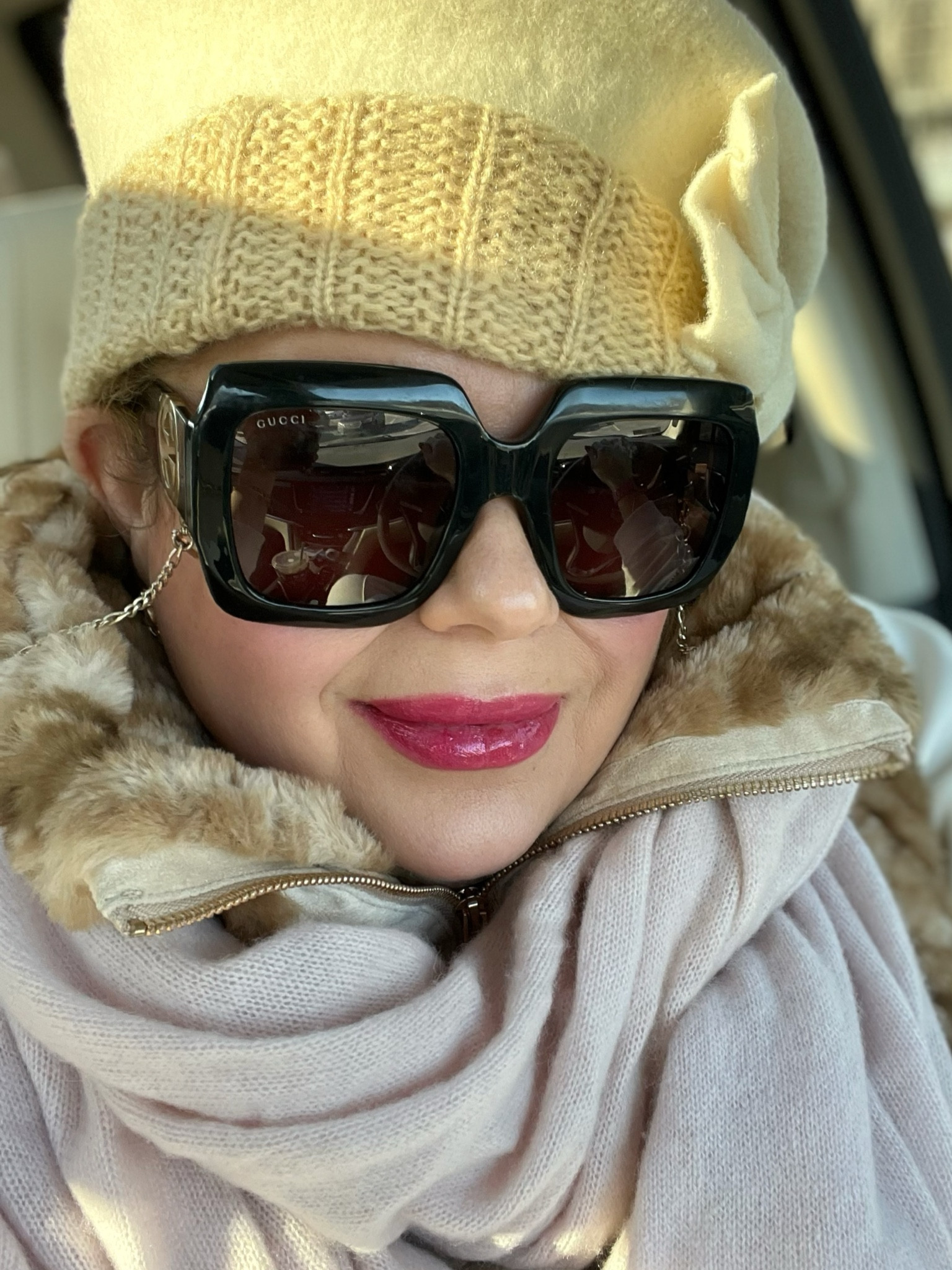 Big black sunnies make everything better & can pull any outfit together. Pair them with a bold lip & you can conquer the world  ❣️

#LTKOver40 #LTKTravel #LTKStyleTip