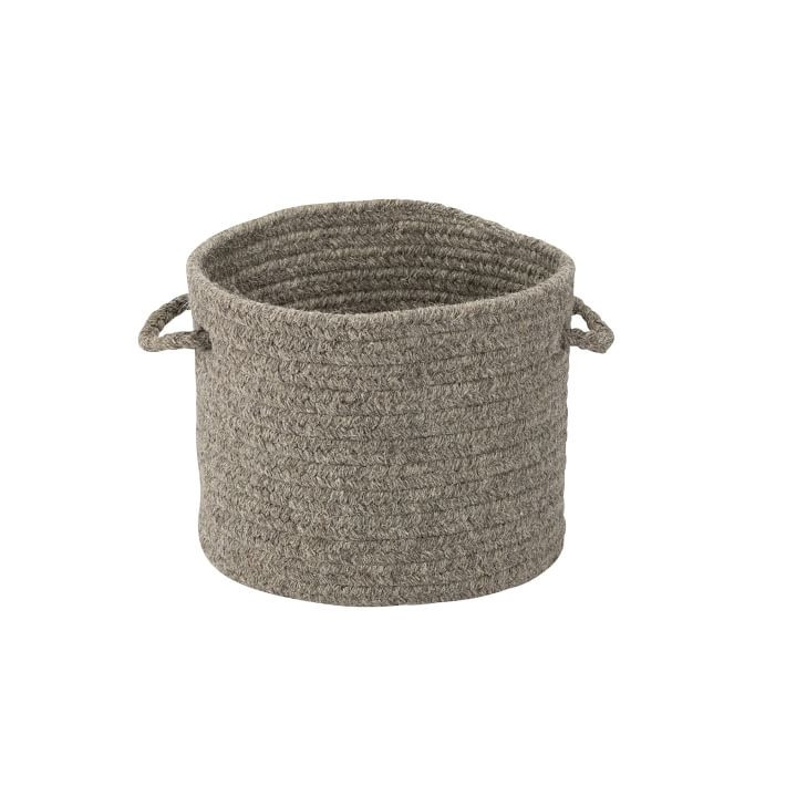 Natural Wool Baskets | West Elm (US)