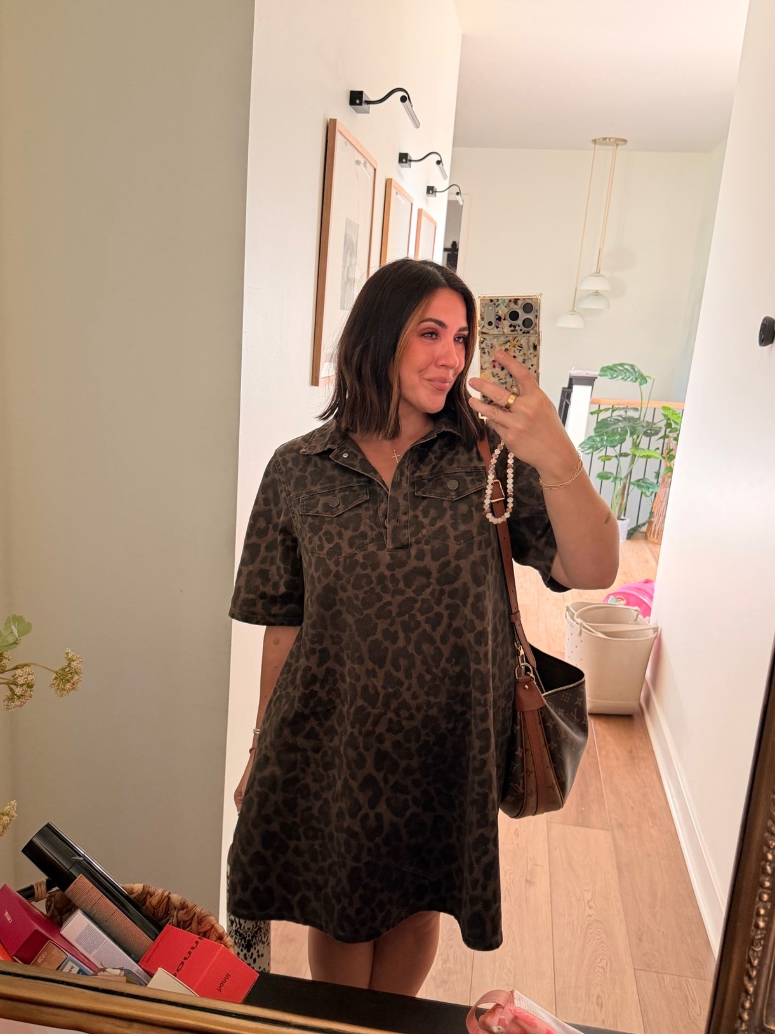 Size L in the dress :)

#LTKMidsize #LTKCon #LTKmomlife
