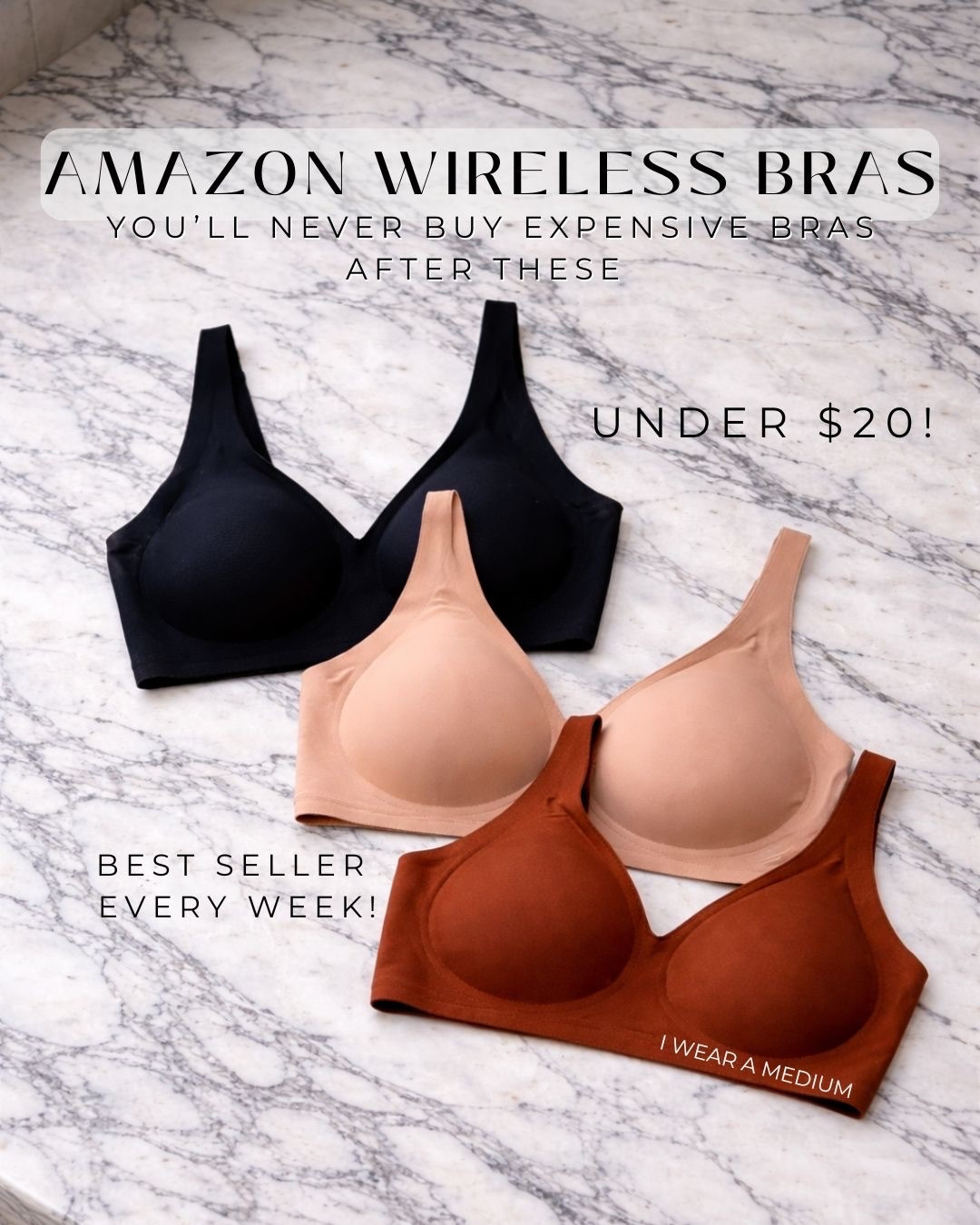 My favorite bras from Amazon with OEAK! Affordable and the quality is amazing.

#LTKgrwm #LTKootd #LTKSaleAlert