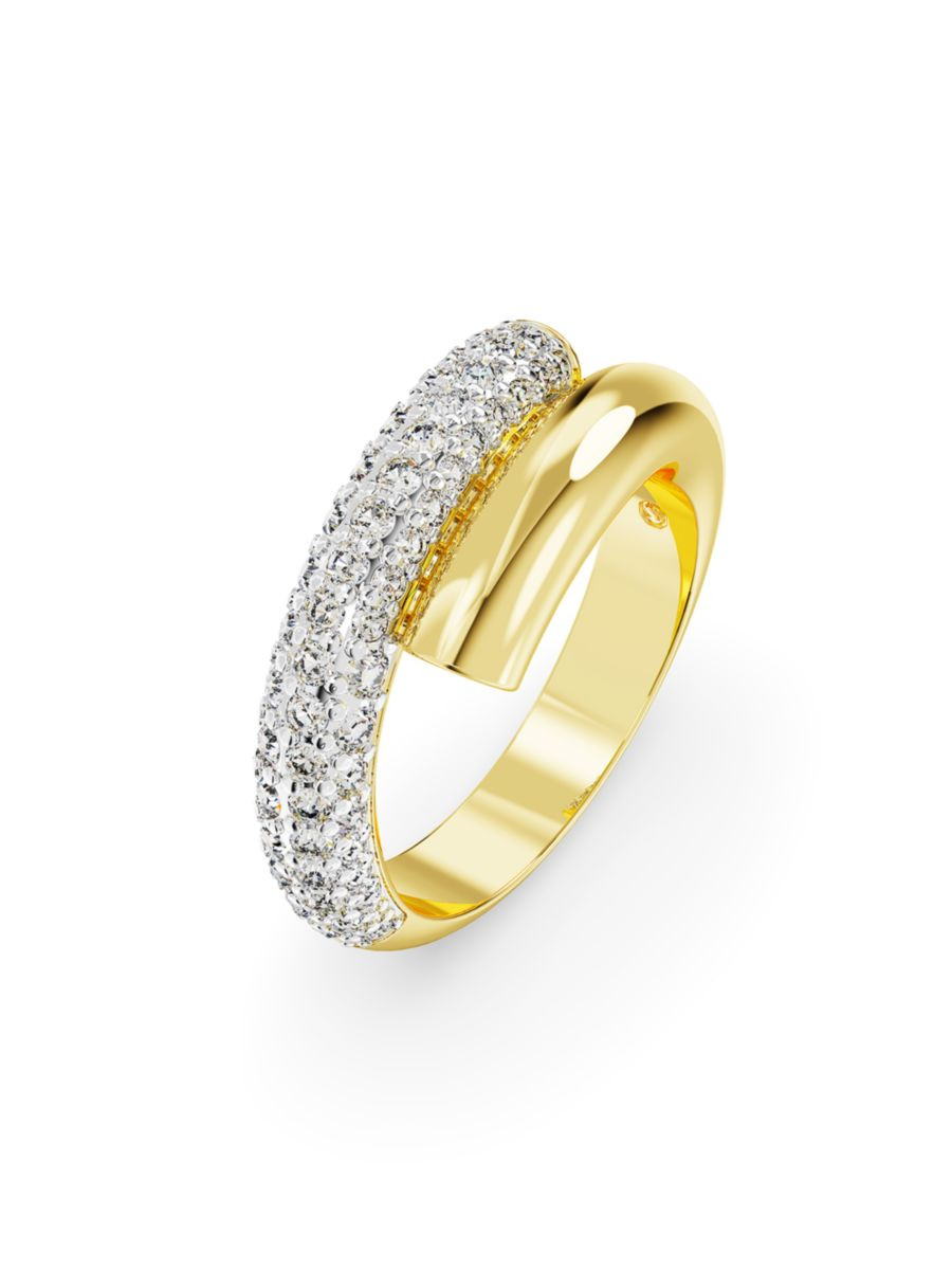 Dextera Goldtone & Crystal Pavé Ring | Saks Fifth Avenue