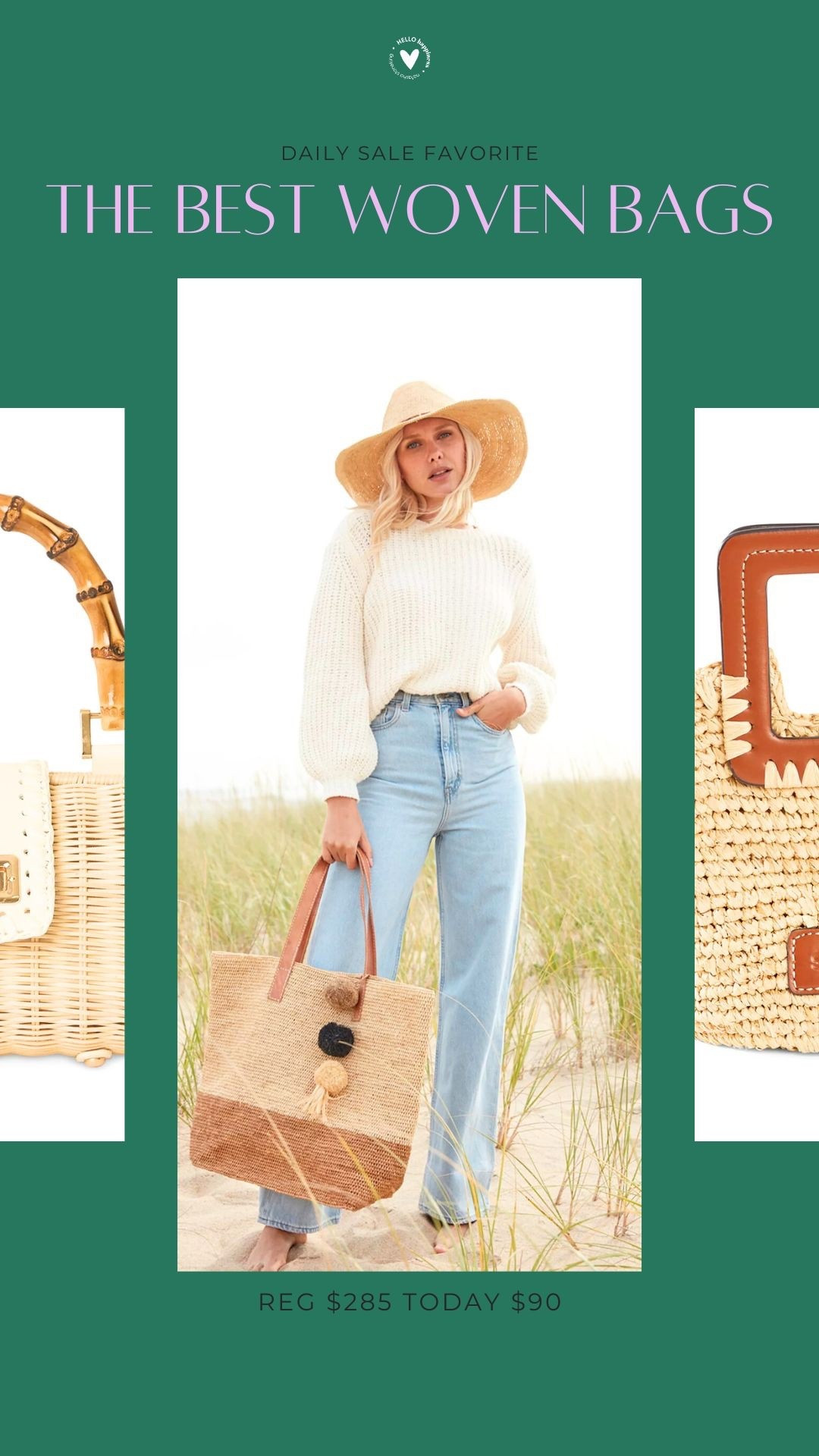 daily sale fav | the best woven bags 

#LTKSaleAlert