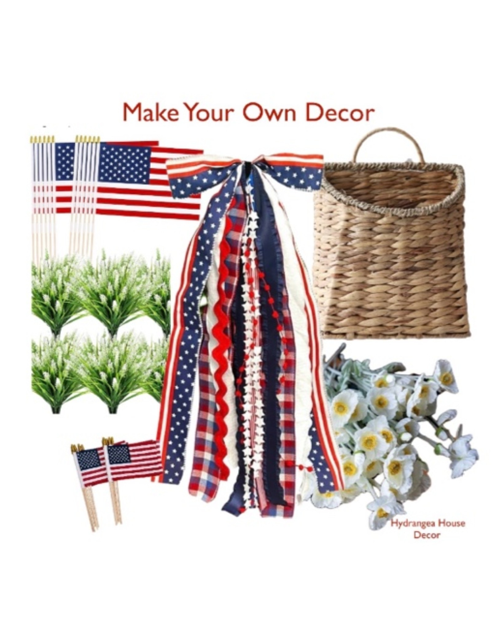 Instead of a wreath try hanging a basket this year! Always fun to have a new patriotic theme on your front door to celebrate the Fourth of July🇺🇸
#ribbon #flag #basket #florals

#LTKHome
