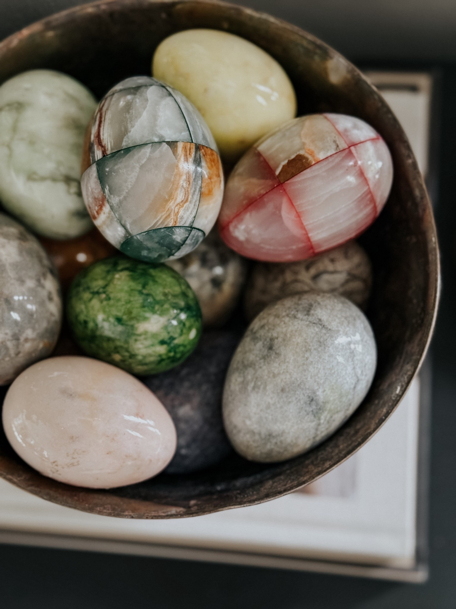 Vintage alabaster eggs - perfect Easter decor! 

#LTKHome #LTKSeasonal