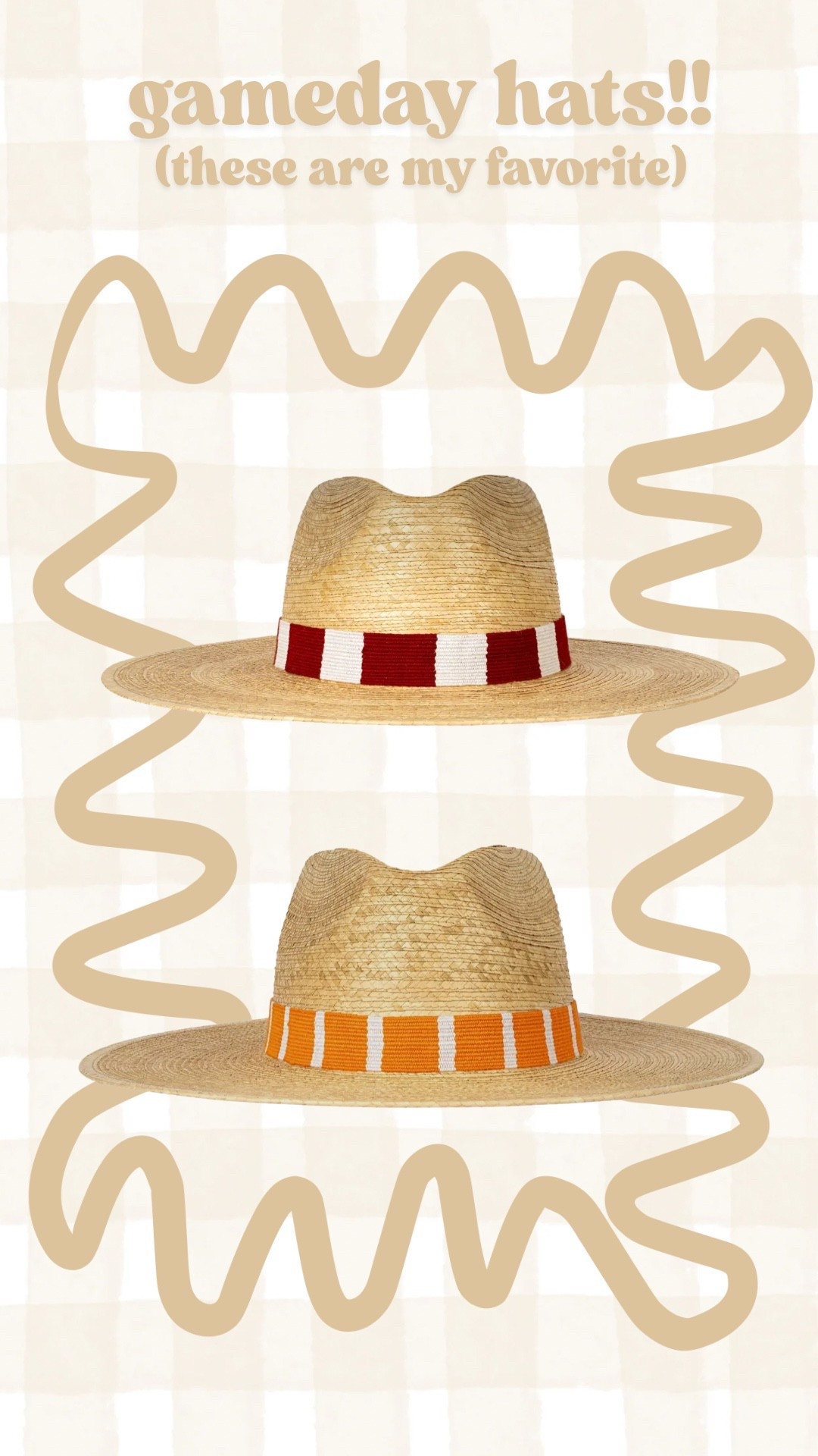 GAMEDAY hats!! These are my favorite brand. Perfect for those first several hot games! 

#LTKSeasonal #LTKautumn #LTKStyleTip