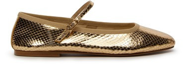 Mary jane ballerina les ballerines Celine in tejus laminated stamped calfskin - CELINE | 24S (APAC/EU)