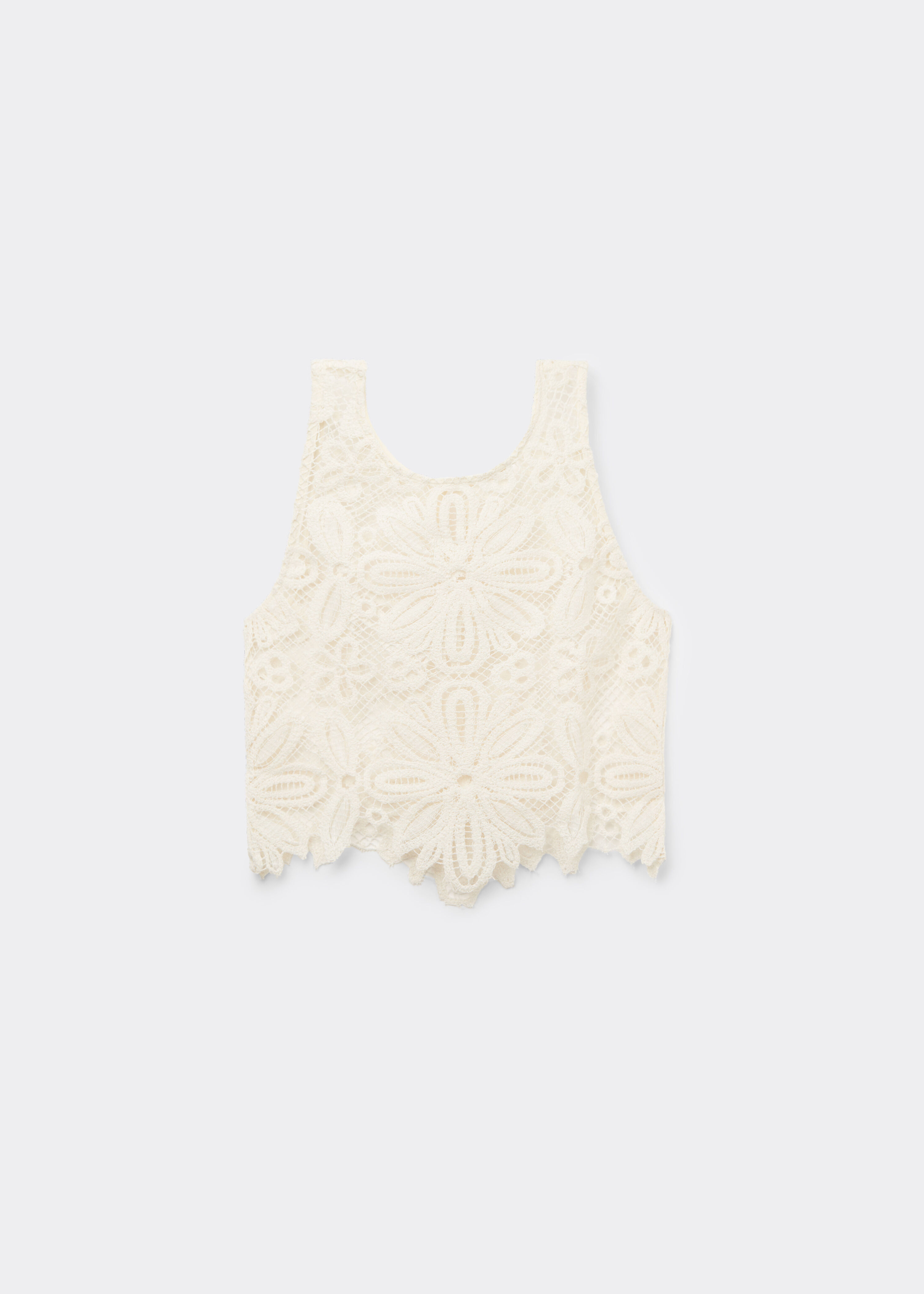 Crocheted Floral Top | Calzedonia US
