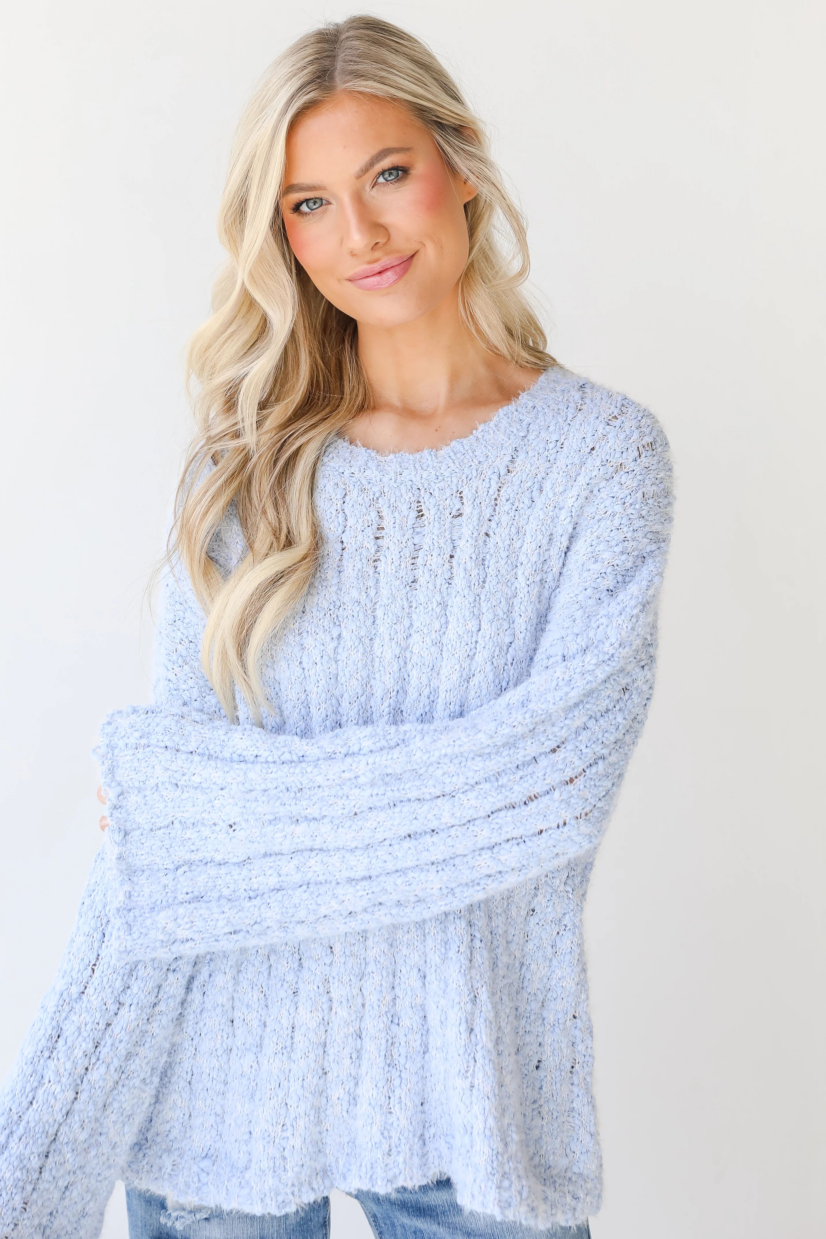 Dream State Eyelash Knit Sweater | Dress Up