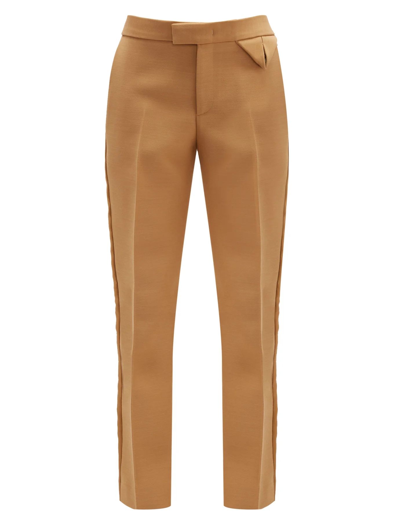 Tailored canvas straight-leg trousers | Matches (US)