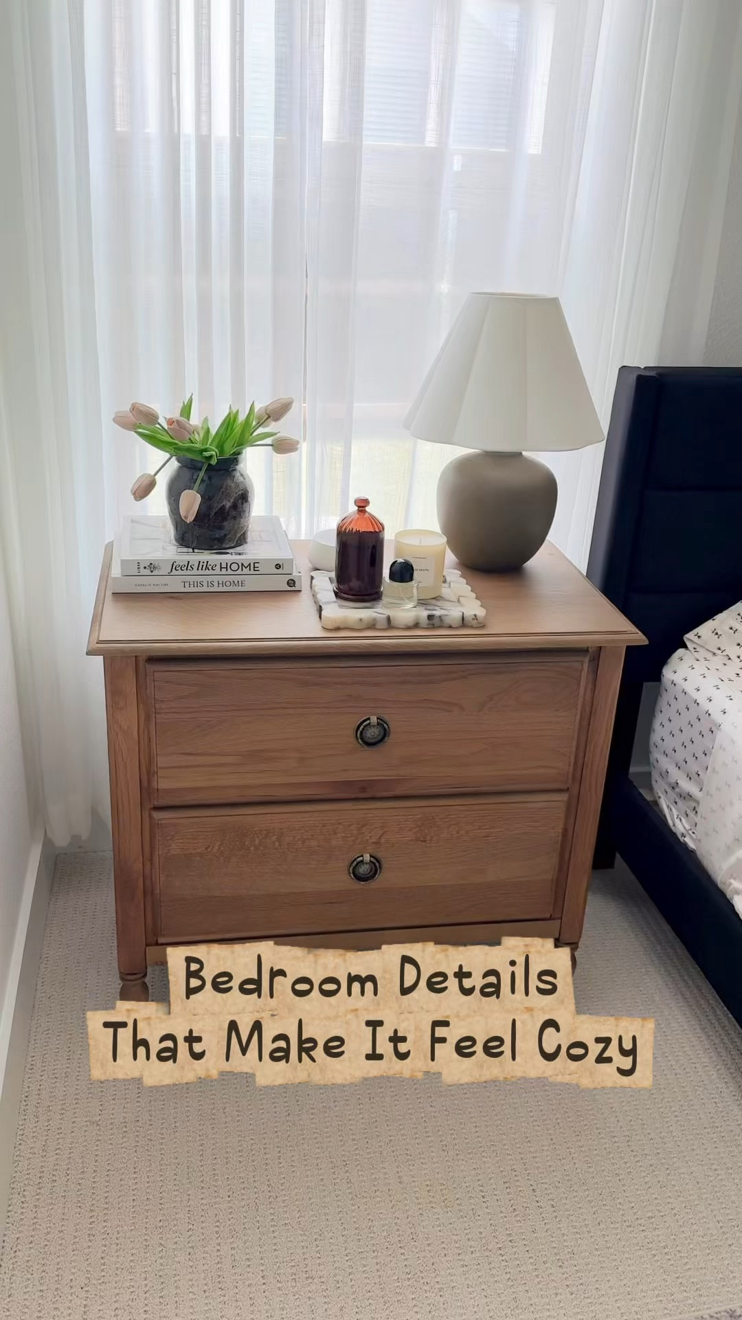 Your bedroom should feel like the most relaxing room in your home. 🤍 #affiliatelink I love layering soft neutral bedding, warm lighting, cozy throws, linen curtains, and simple decor to create a space that feels elevated without spending a fortune. These are some of my favorite affordable bedroom finds that give a designer-inspired look while keeping everything warm, timeless, and inviting. Perfect if you’re decorating a neutral bedroom, refreshing your nightstand styling, or creating a cozy bedroom aesthetic.

#LTKHome #LTKSaleAlert #LTKSeasonal