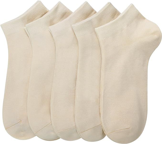 SERISIMPLE Women Viscose Bamboo Ankle Socks Low Cut Thin Sock Lightweight Pastal Color Soft Sock ... | Amazon (US)