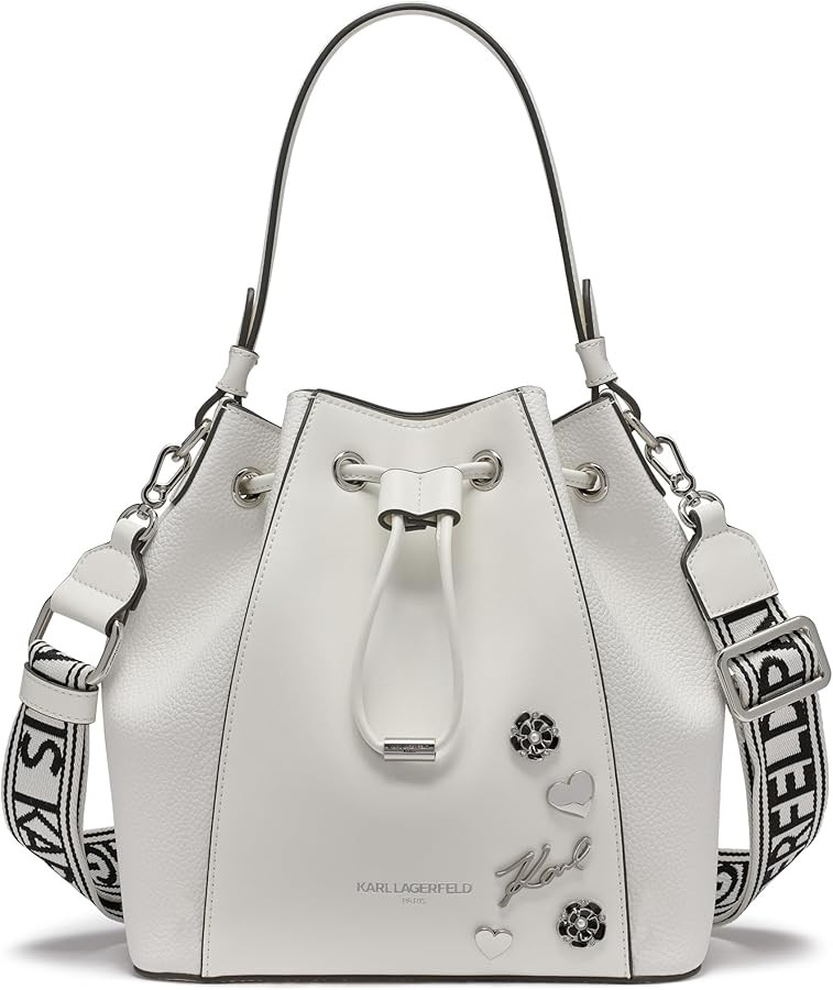 KARL LAGERFELD Paris Women's Adele Bucket Bag | Amazon (US)