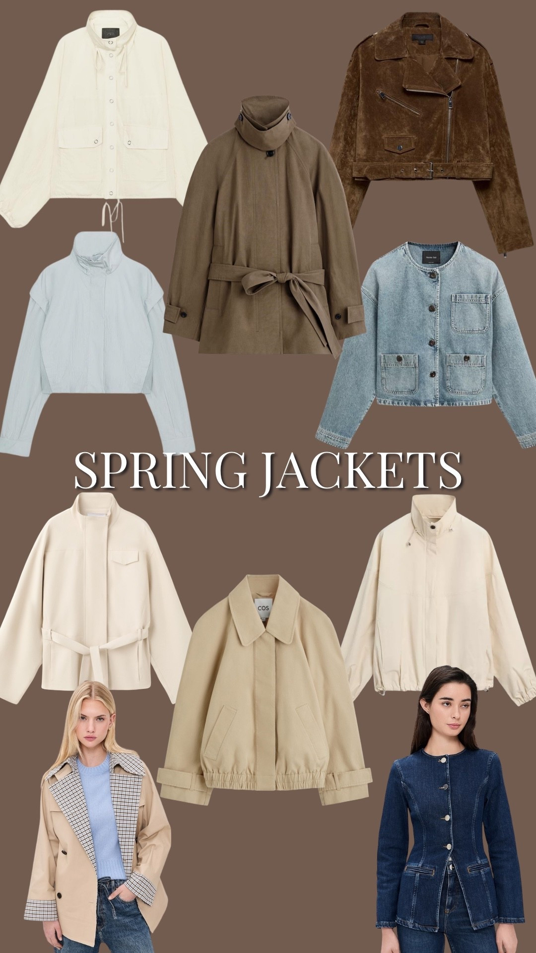 Some of my favourite Spring jackets!