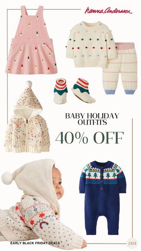 Time to snag holiday clothes for your baby, toddler and kids with the 40% off early Black Friday sale from Hanna Andersson! #christmasoutfits #babyclothes #toddlerclothes

#LTKbaby #LTKHolidaySale #LTKsalealert