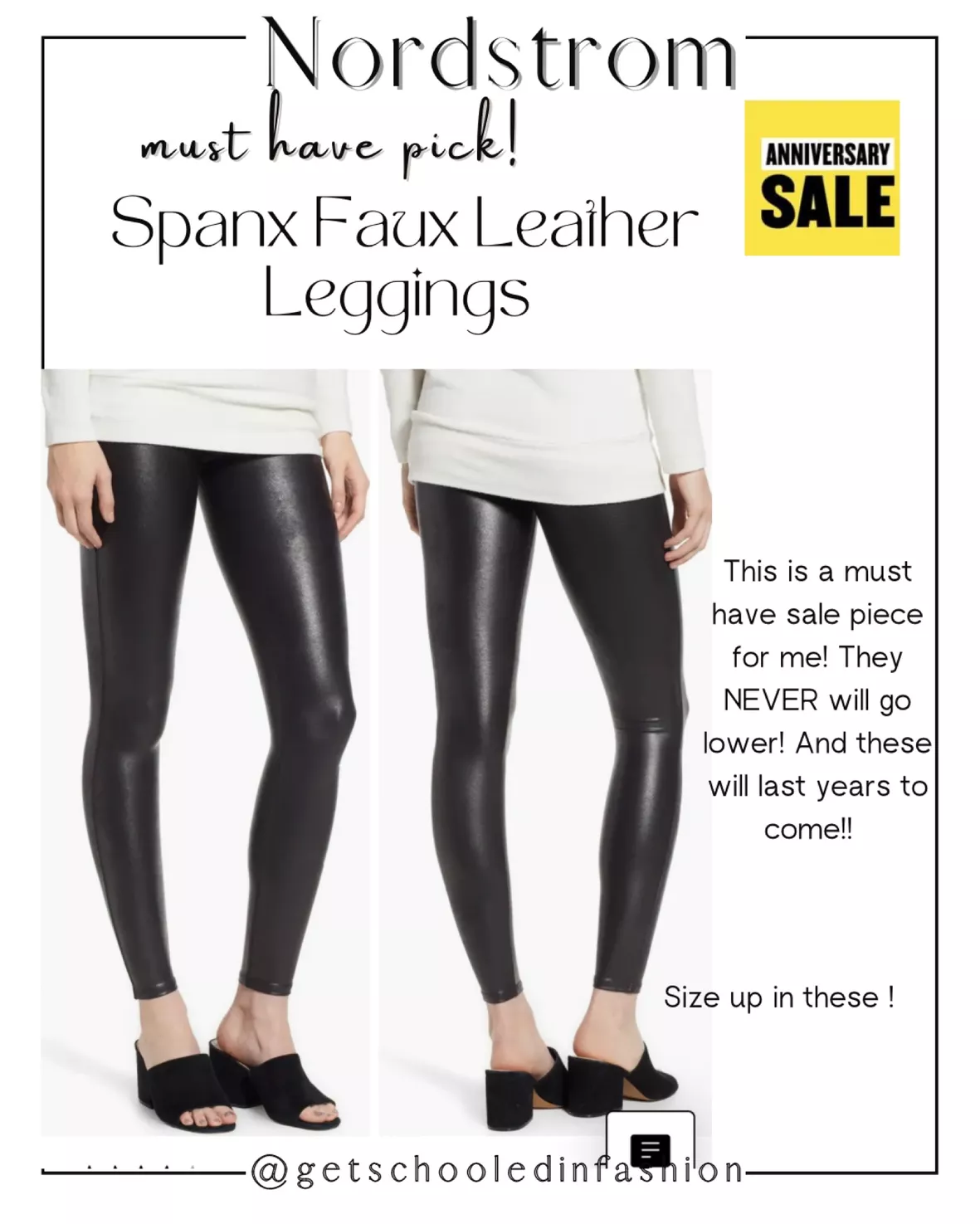 Nordstrom SPANX® Faux Leather Leggings, Nordstrom