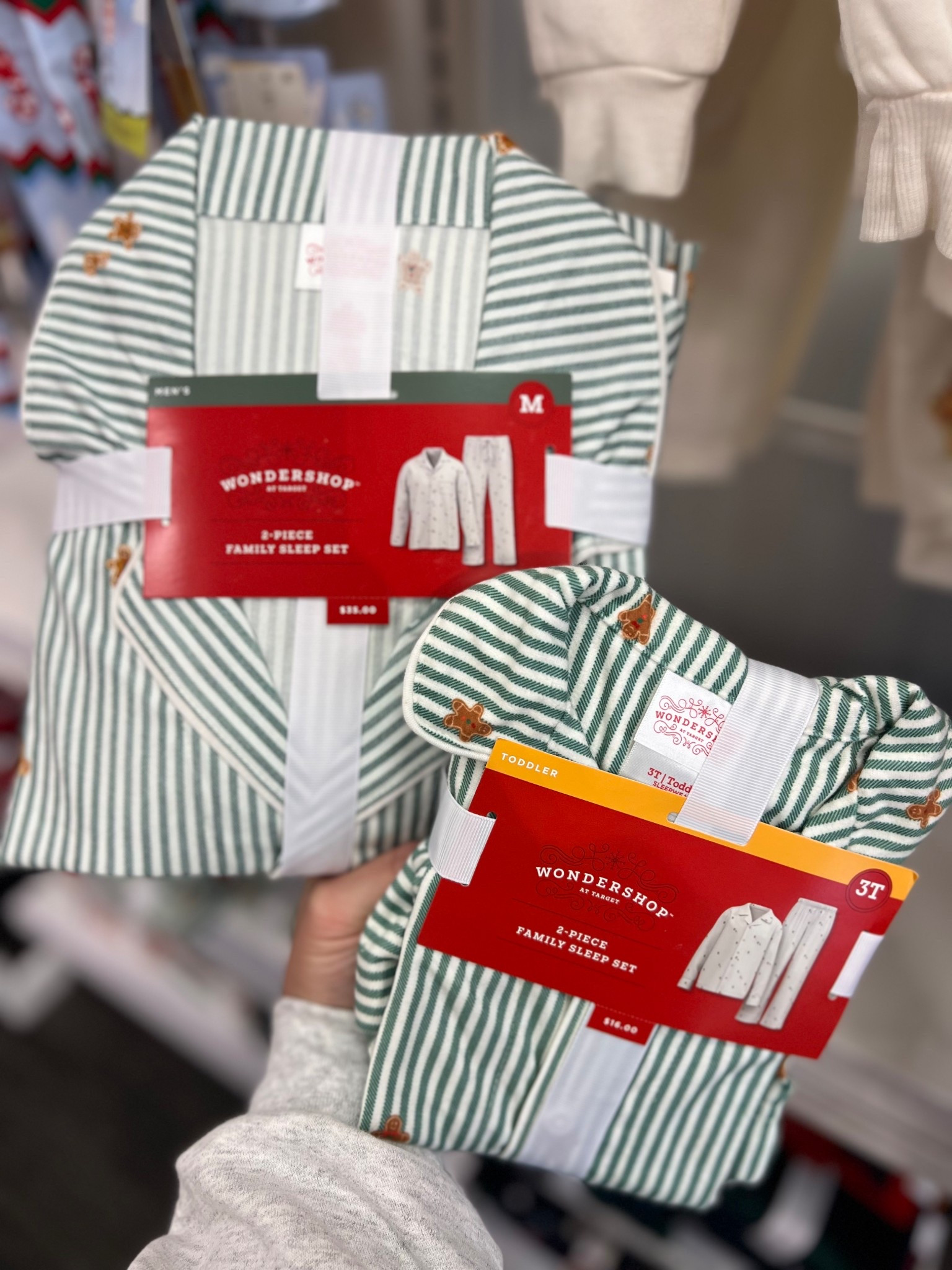 How adorable are these family matching pjs? Gingerbread Striped Flannel Long Sleeve Shirt and Pants Holiday Matching Family Pajama Set - Wondershop Cream | Target find | Gift guide for the whole family 

#LTKGiftGuide #LTKStyleTip #LTKHoliday