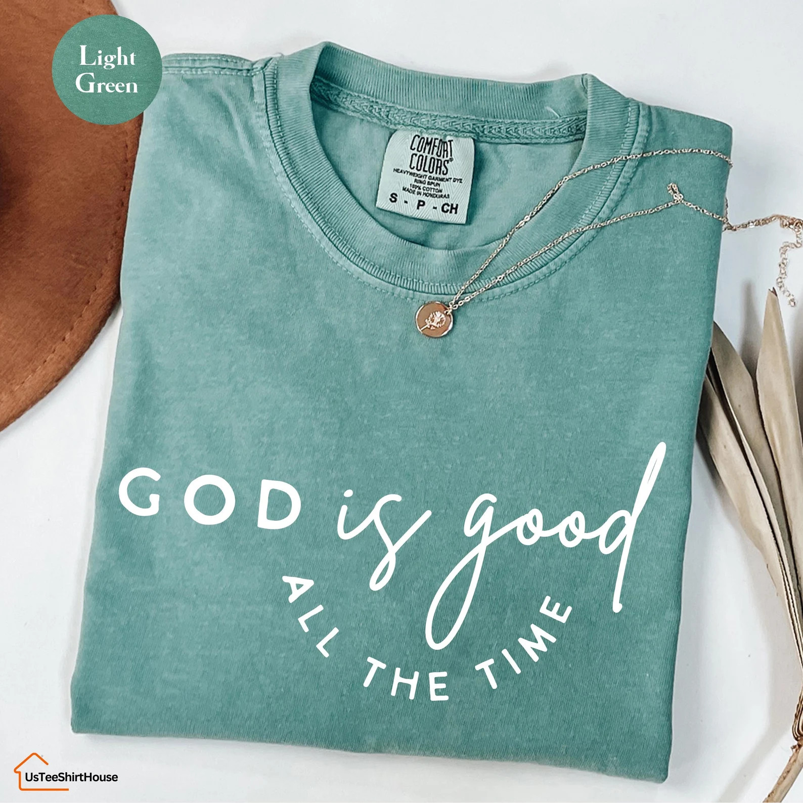 Comfort Colors® God is Good All the Time Shirt, God Lover Shirt, Christian Shirt, Religious Shir... | Etsy (US)