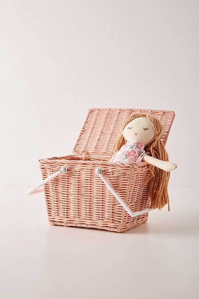 Wicker Picnic Basket | Anthropologie (US)