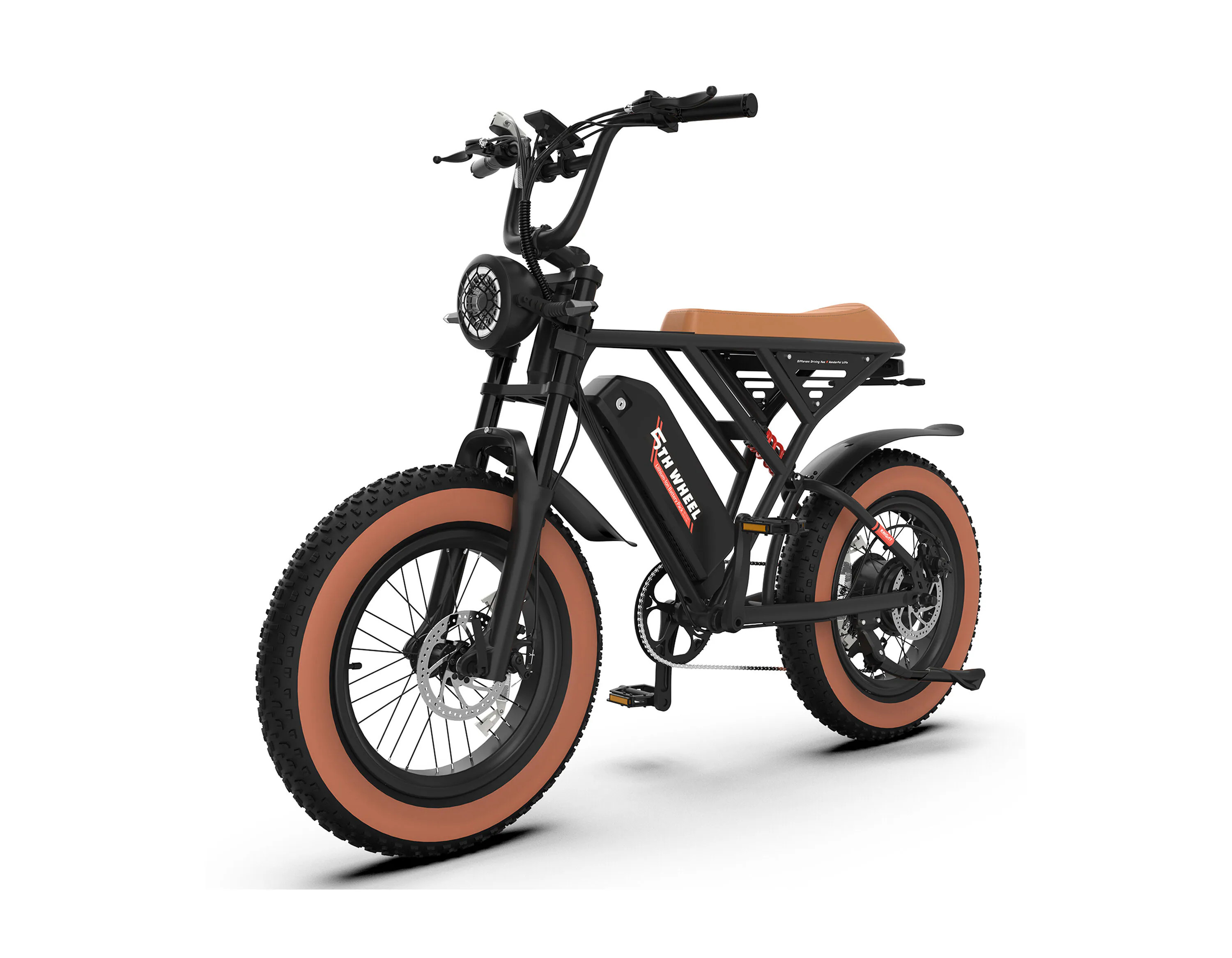 5TH WHEEL 20-in Adult unisex E-bike in Black | EB16FW02US | Lowe's