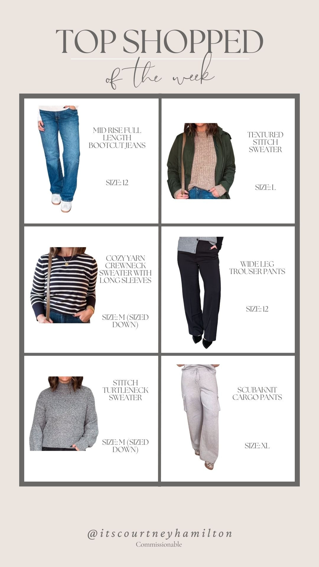 Top Shopped of the Week!!

walmart fashion, winter fashion, winter outfit, gifts for her, new arrivals, denim, sweater, casual outfit, midsize fashion, courtney hamilton 

 #LTKSeasonal #LTKSaleAlert #LTKFindsUnder100