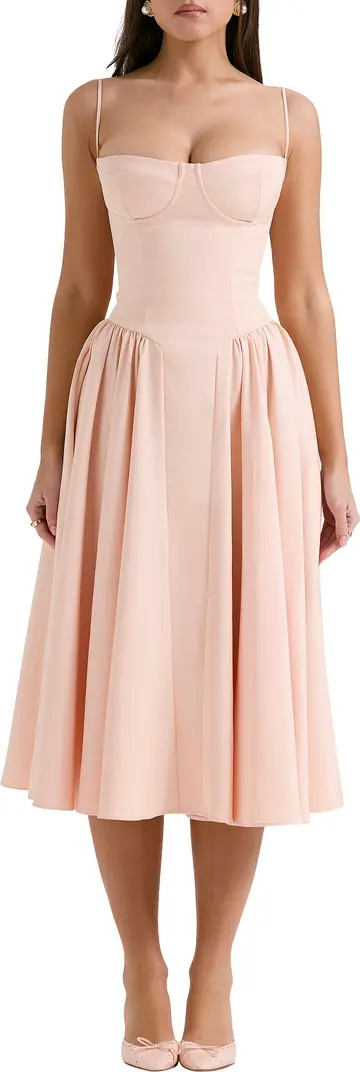 Samaria Corset Fit & Flare Dress | Nordstrom