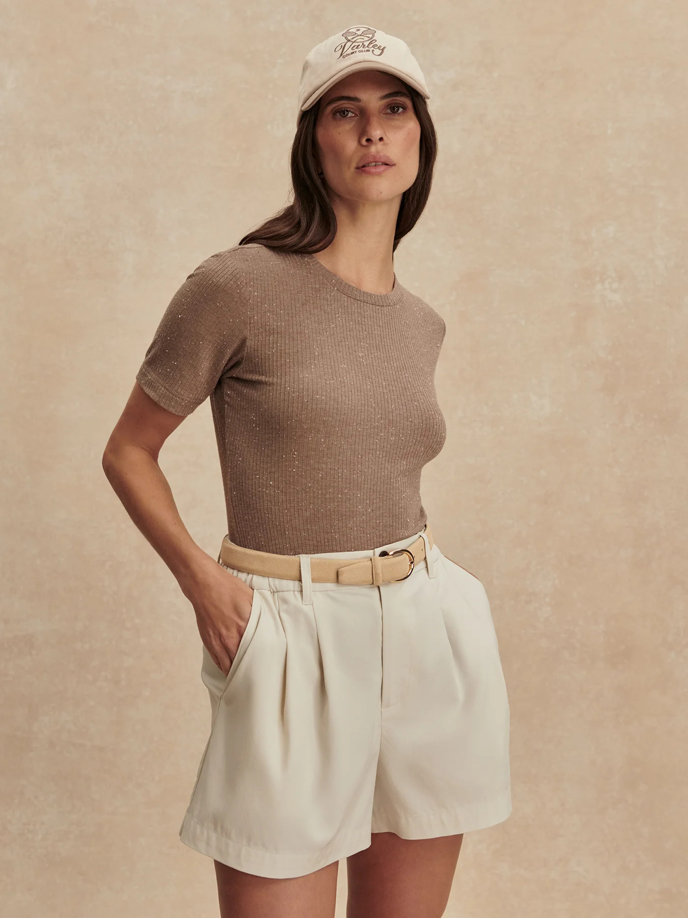 Katrina Fitted Tee | Varley US | Varley US