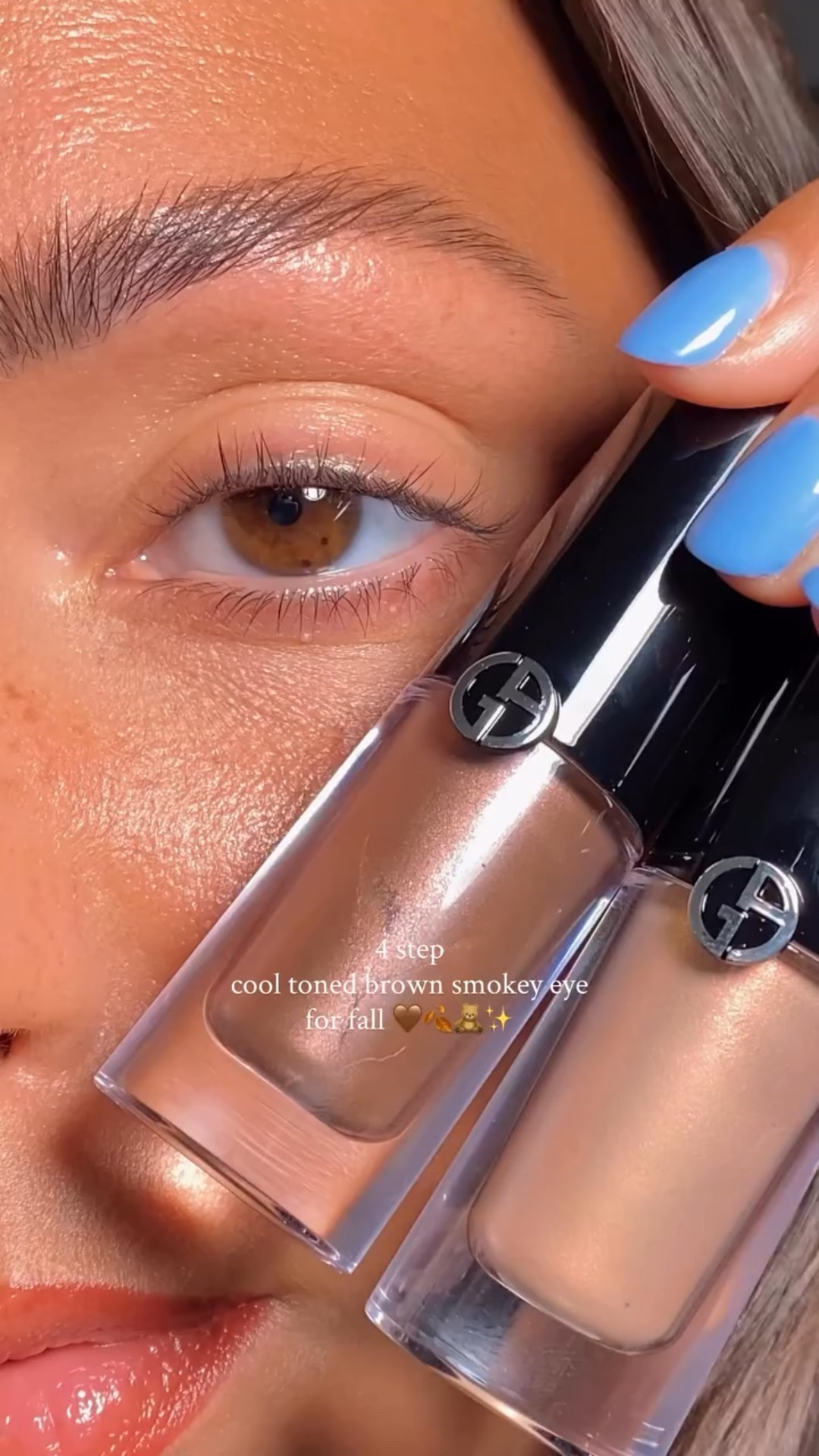 save & recreate for when you need an easy 4 step fall eye makeup look 🤎 who else loves reaching for cool toned brown shades during the autumn months? ✨

More easy fall eye looks coming! 🍂 comment “smokey” to have the links sent to you, or shop products on my LTK & ShopMy 

Products:
@armanibeauty eye tint shades 10 S and 11 S
@urbandecaycosmetics 24/7 glide on eye pencil shade demolition 
@iliabeauty limitless lash mascara shade before dawn 

#fallmakeup #easymakeup #makeupforbeginners #smokeyeye #armanibeauties